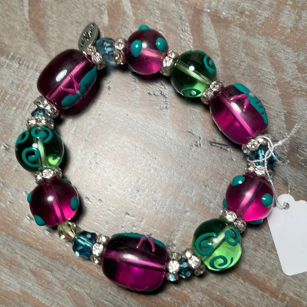 Kate and Macy glass beaded bracelet